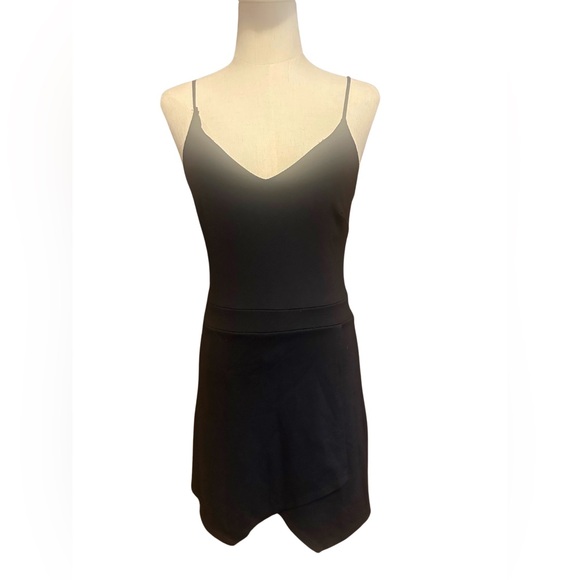 Soprano Mini Skinny Strap Little Black Dress Sz Sm - Picture 1 of 6